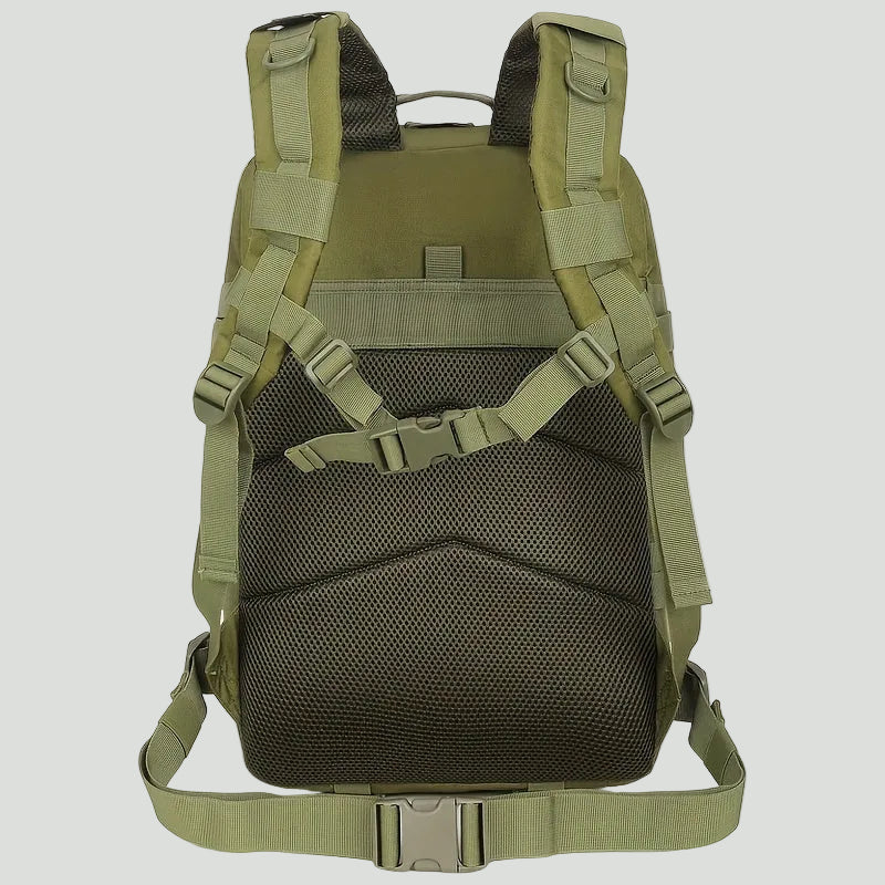 Plecak outdoorowy 45L – pojemny model w stylu MOLLE do trekkingu i biwakowania