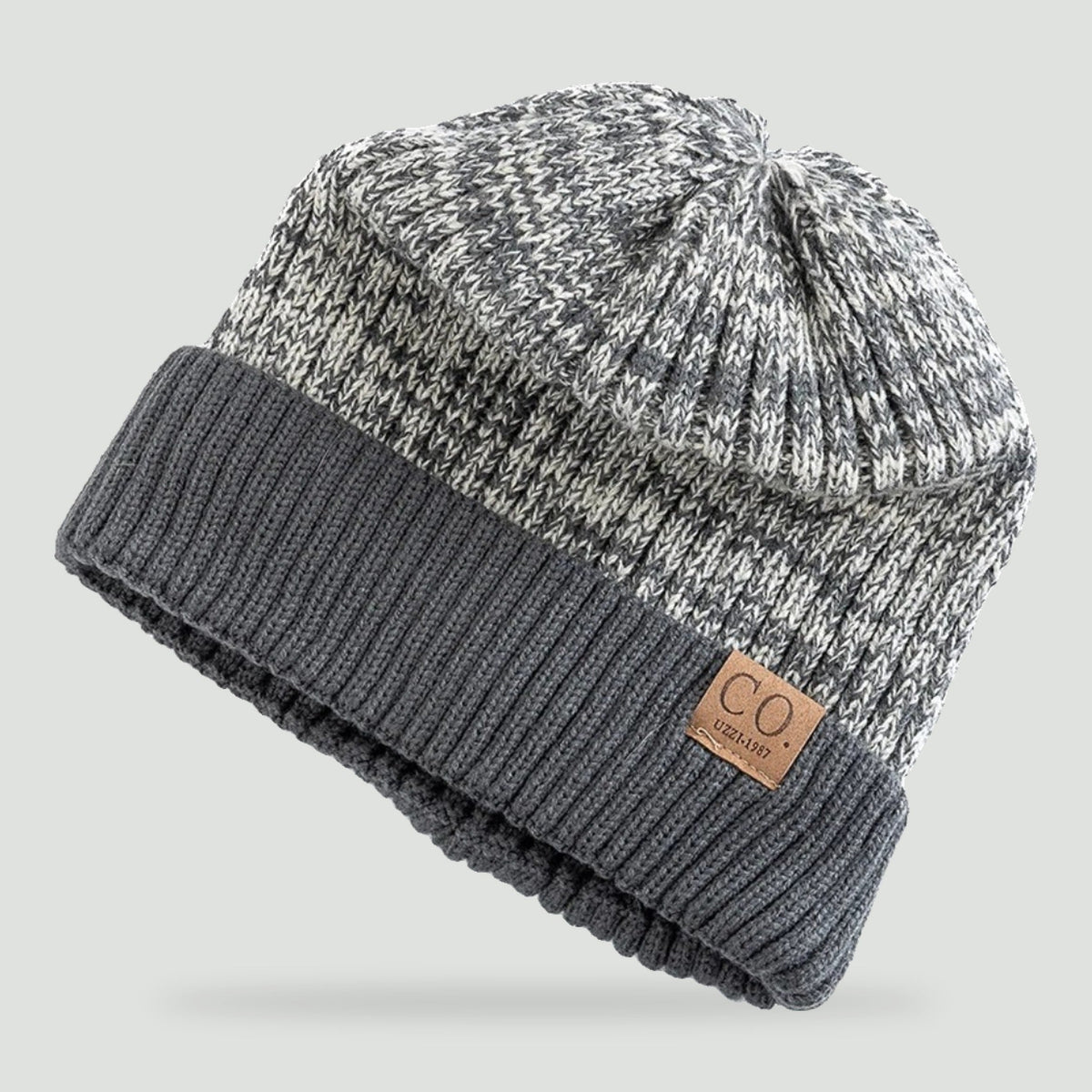 Czapka zimowa z polarem unisex - szary