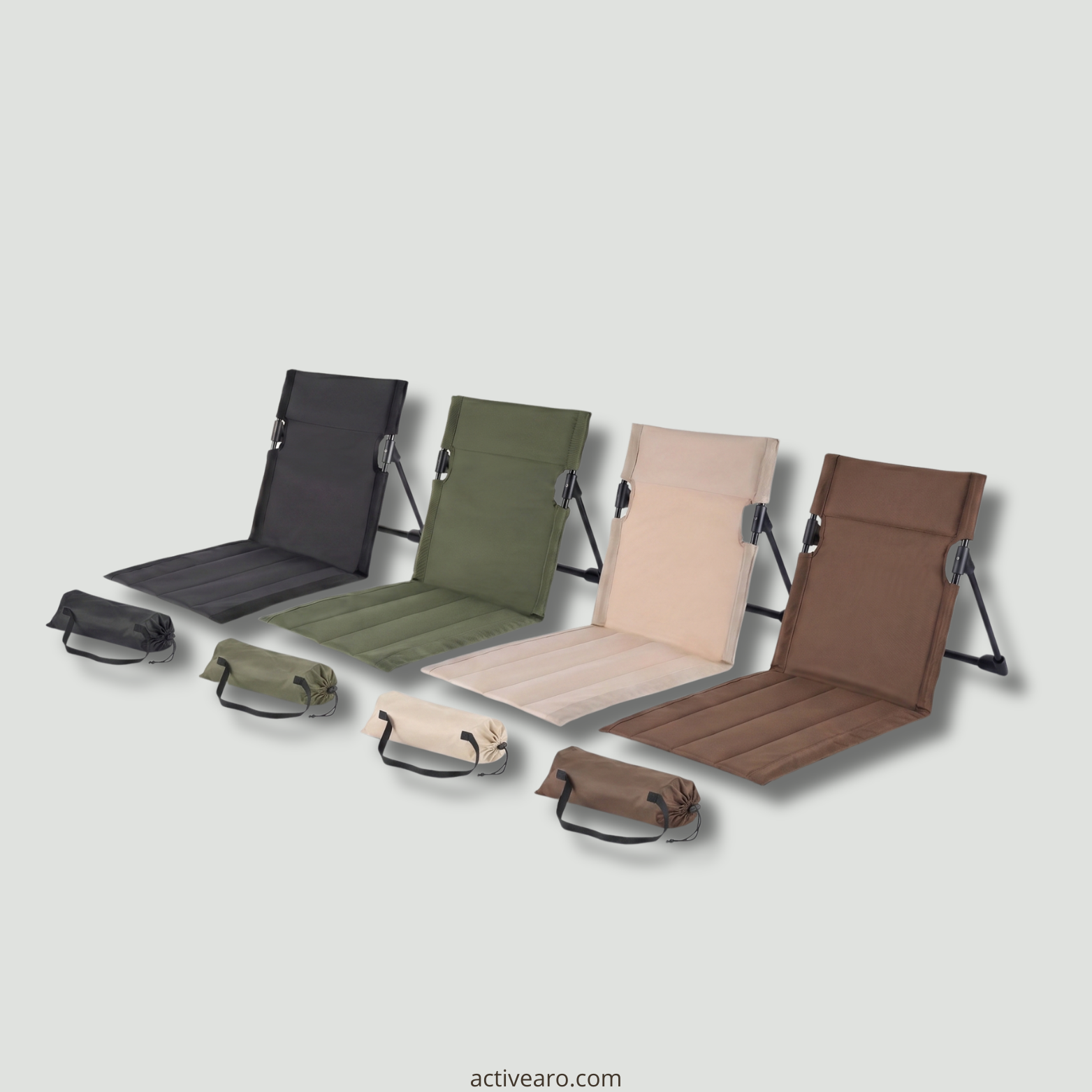 Ultralekkie Aluminiowe Składane Krzesło Kempingowe – Przenośny Fotel Księżycowy na Plażę i Outdoor
