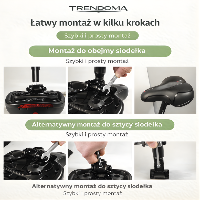 Ergonomiczne siodełko rowerowe – komfort i wsparcie podczas jazdy