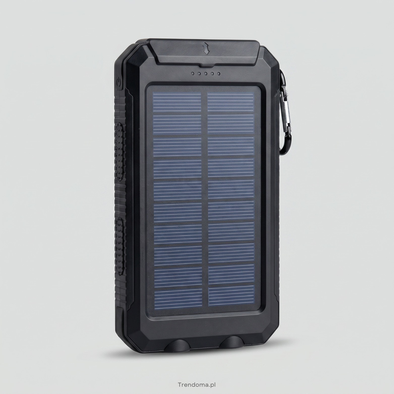 Solarny Powerbank 10000 mAh – Wodoodporne Zapasowe Zasilanie do Użytku Outdoorowego