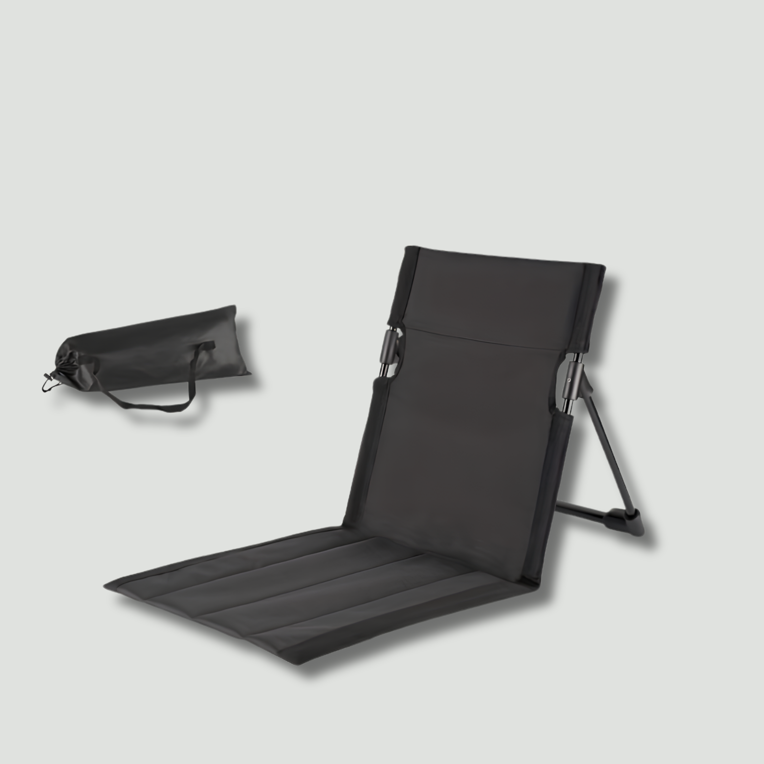 Ultralekkie Aluminiowe Składane Krzesło Kempingowe – Przenośny Fotel Księżycowy na Plażę i Outdoor