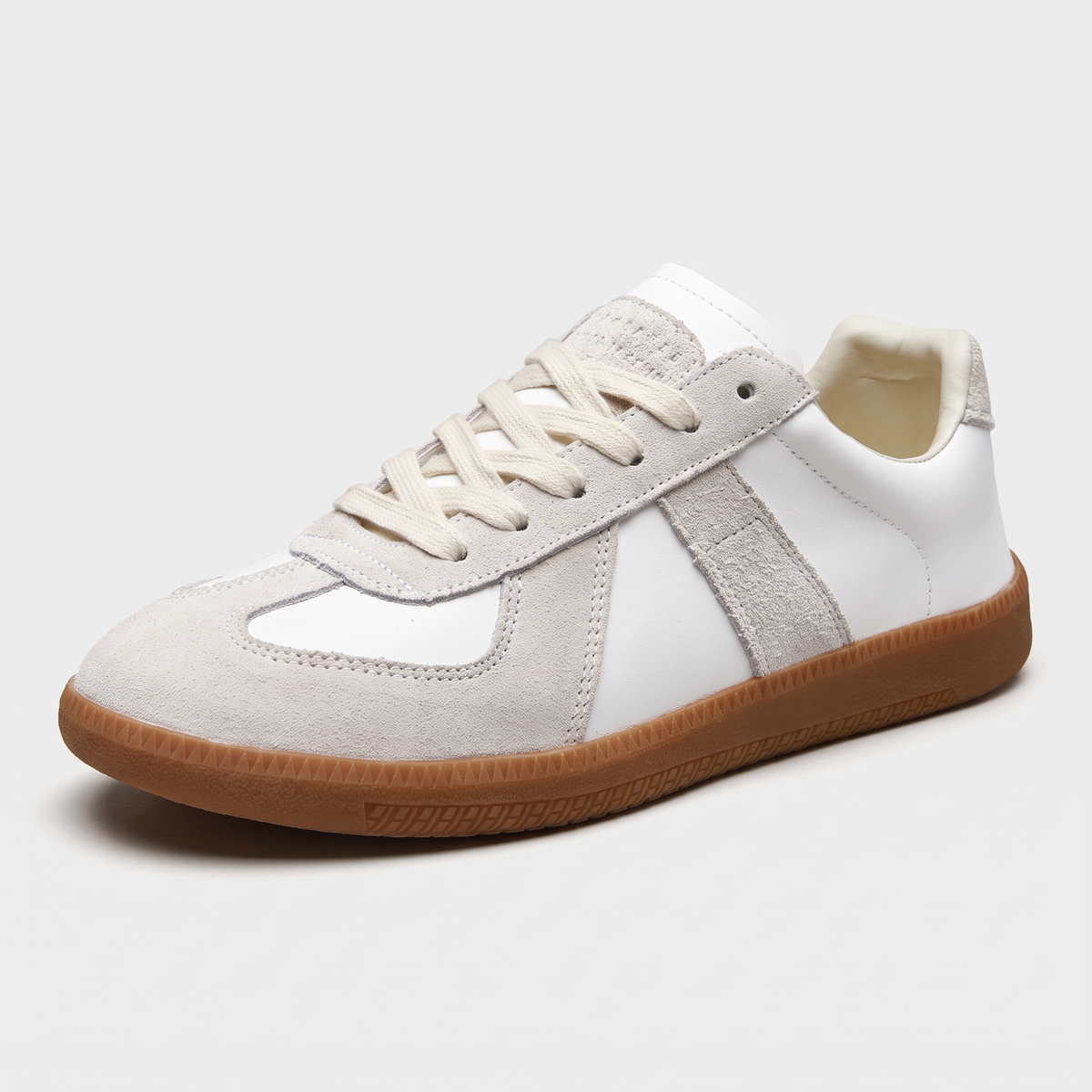 Sneakersy retro unisex białe