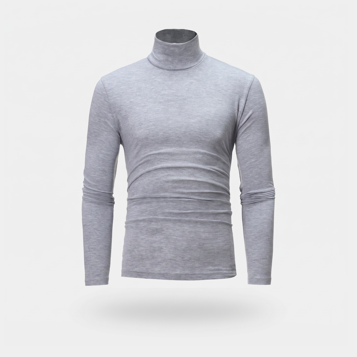 Golf męski slim fit – cienki i rozciągliwy - długi rękaw - 7 kolorów