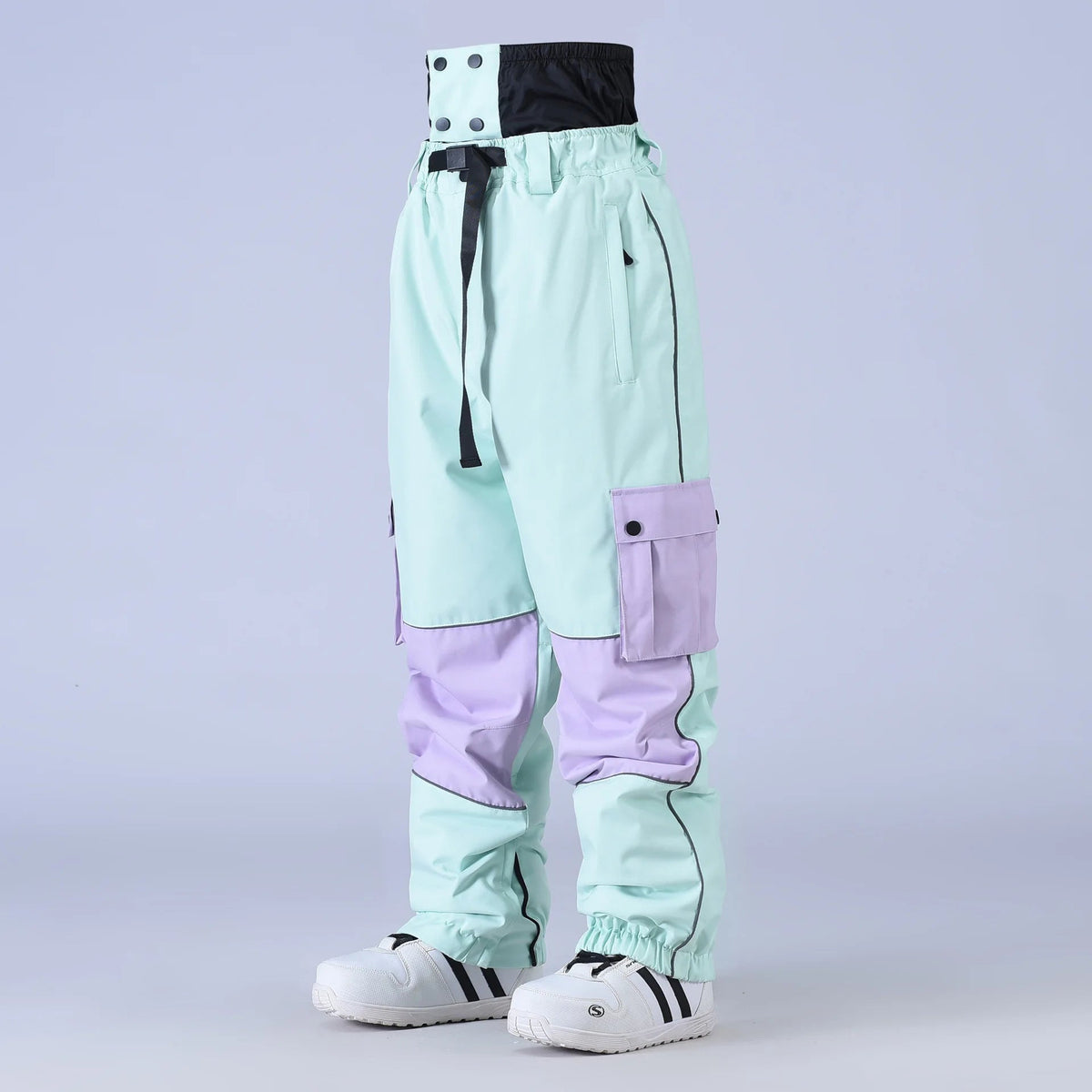 Spodnie zimowe unisex | Model outdoorowy z zamkiem