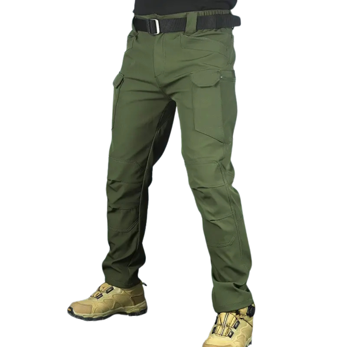 Spodnie robocze z kieszeniami na nakolanniki | Wytrzymały model do pracy i outdooru