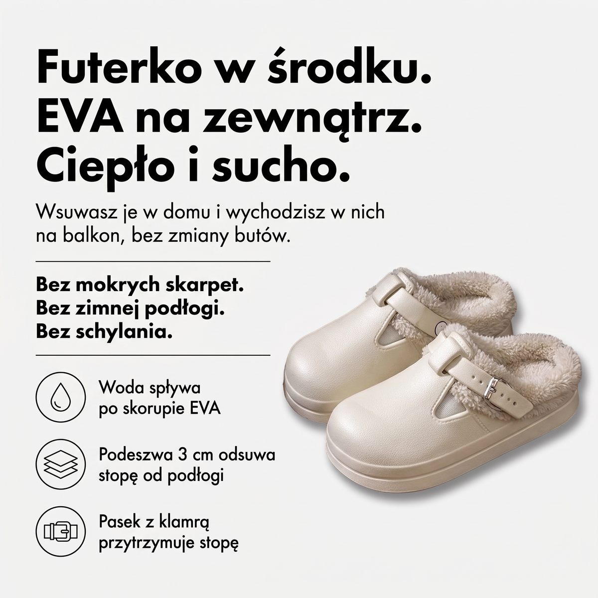 Futerko w środku, EVA na zewnątrz