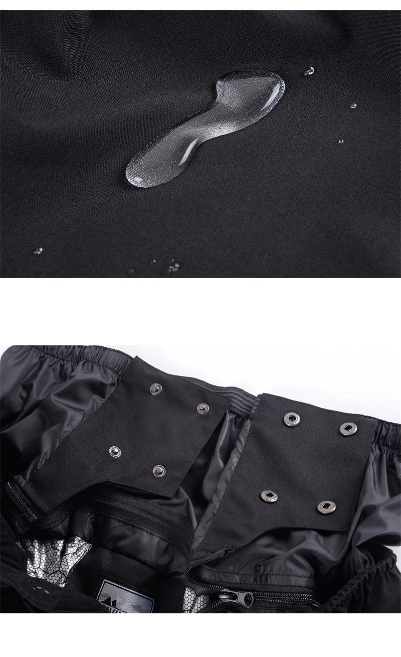 Spodnie snowboardowe unisex | Model zimowy do snowboardu i outdooru