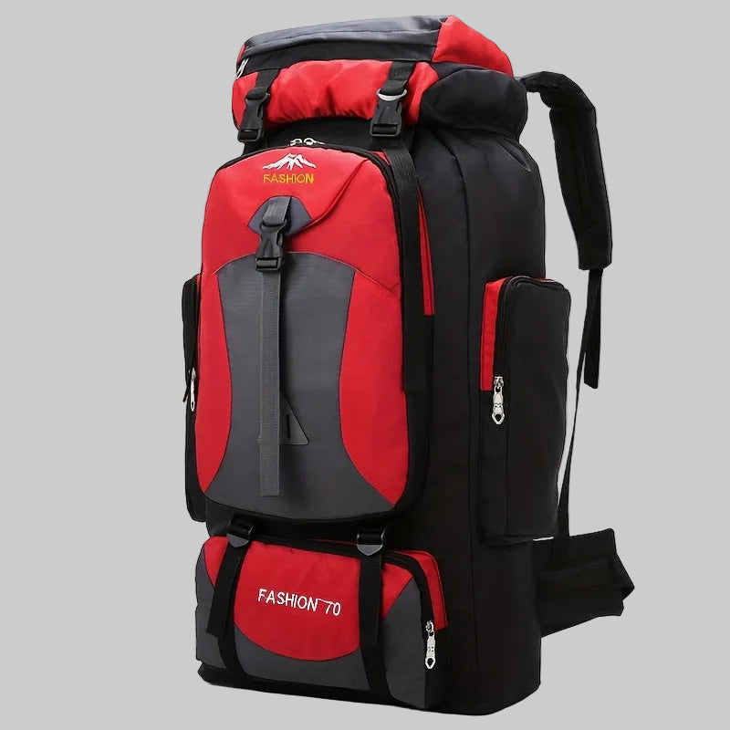 Duży plecak turystyczny 70L – model outdoorowy z regulowanymi paskami