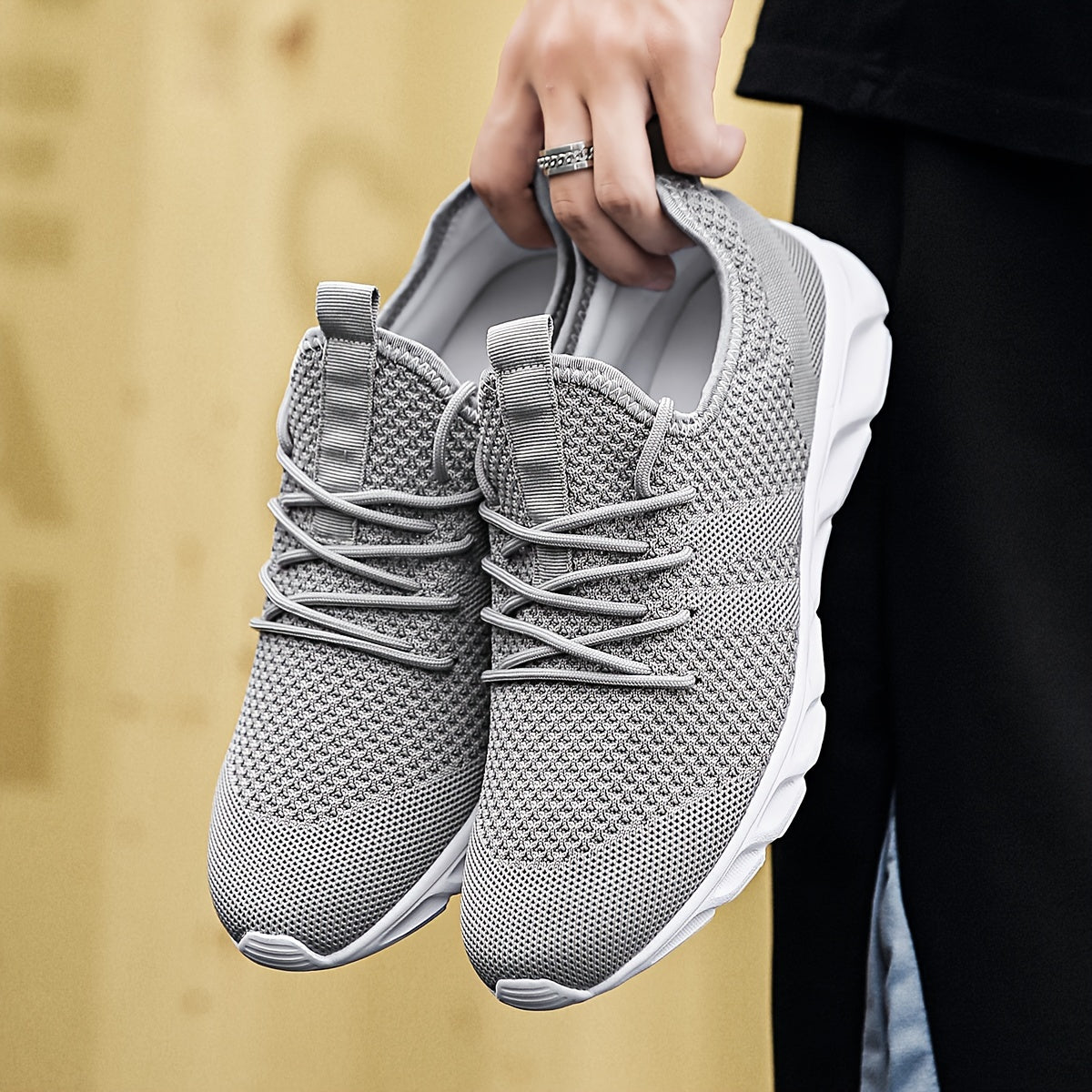 Buty do biegania męskie | Model sportowy z antypoślizgową podeszwą