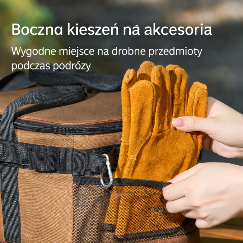 Turystyczna torba termiczna – pojemny model na piknik i outdoor