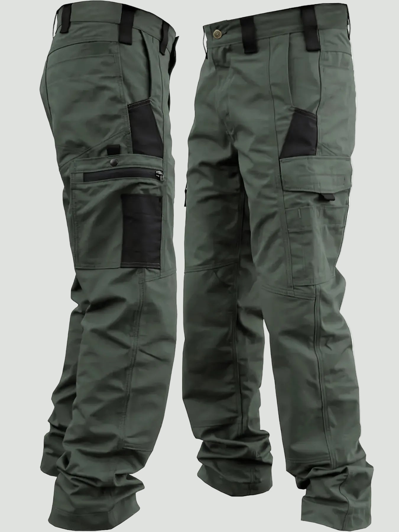 Męskie spodnie taktyczne cargo – wytrzymały, użytkowy design do zastosowań outdoorowych