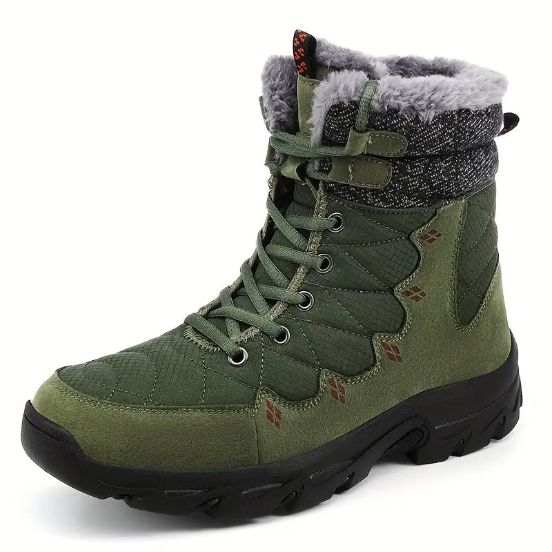 Buty zimowe męskie | Model sznurowany do codziennego użytku