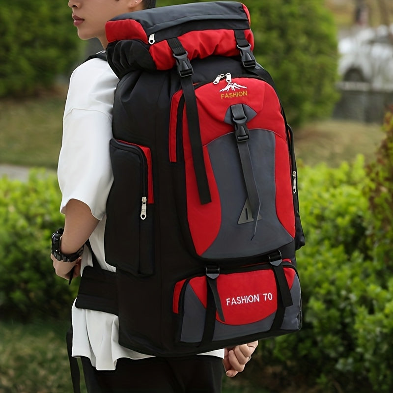 Duży plecak turystyczny 70L – model outdoorowy z regulowanymi paskami