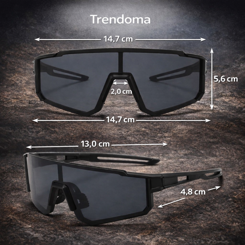 Lekkie okulary przeciwsłoneczne outdoorowe – konstrukcja antyodblaskowa do użytkowania w terenie