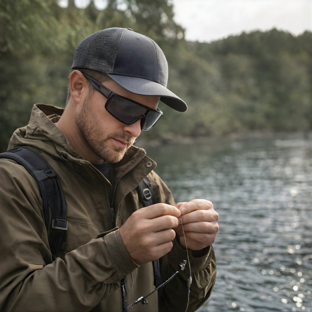 Lekkie okulary przeciwsłoneczne outdoorowe – konstrukcja antyodblaskowa do użytkowania w terenie