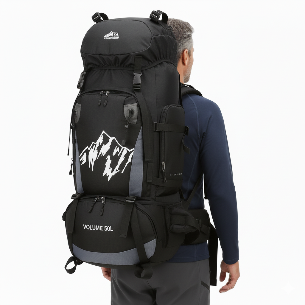 Plecak trekkingowy 90L – wytrzymały design do wypraw outdoorowych