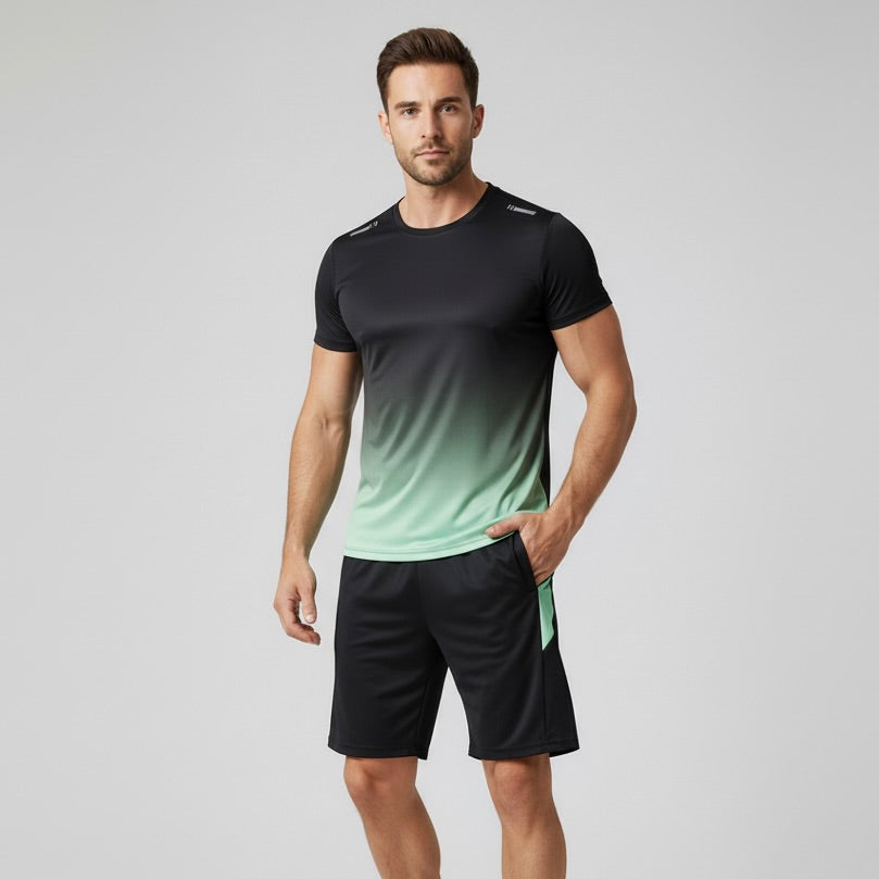 Zestaw sportowy męski | Dwuczęściowy komplet treningowy