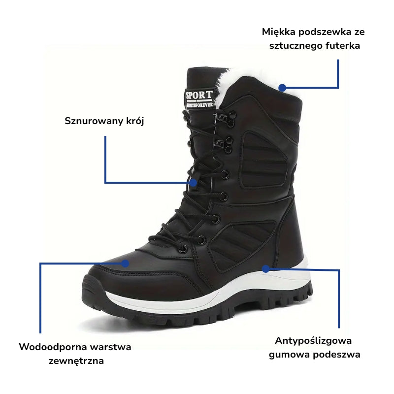 Buty zimowe damskie | Śniegowce na chłodniejsze dni