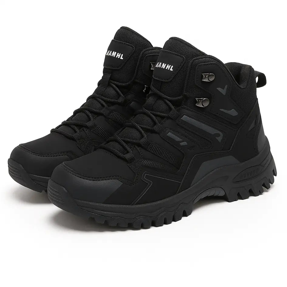 Wysokie buty trekkingowe damskie | Lekki model z dobrą przyczepnością