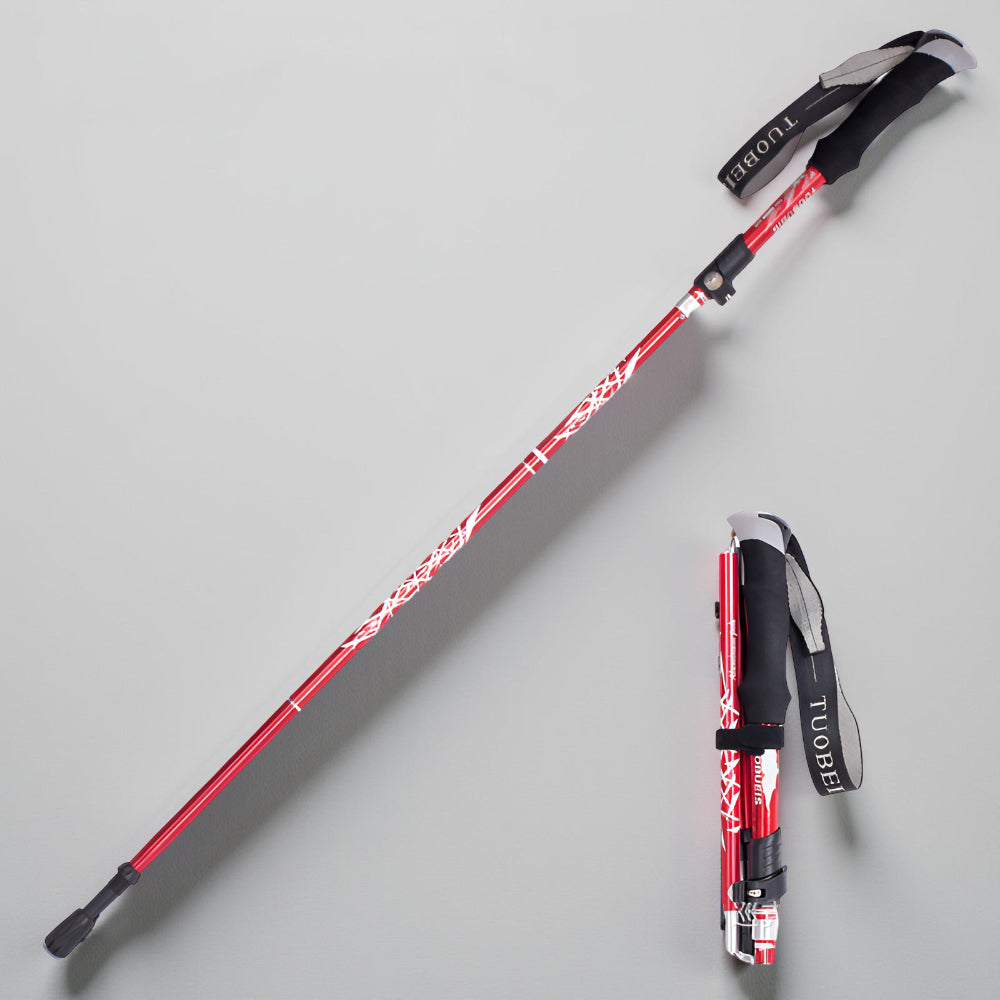 Kije trekkingowe składane teleskopowe | Model outdoorowy do wędrówek