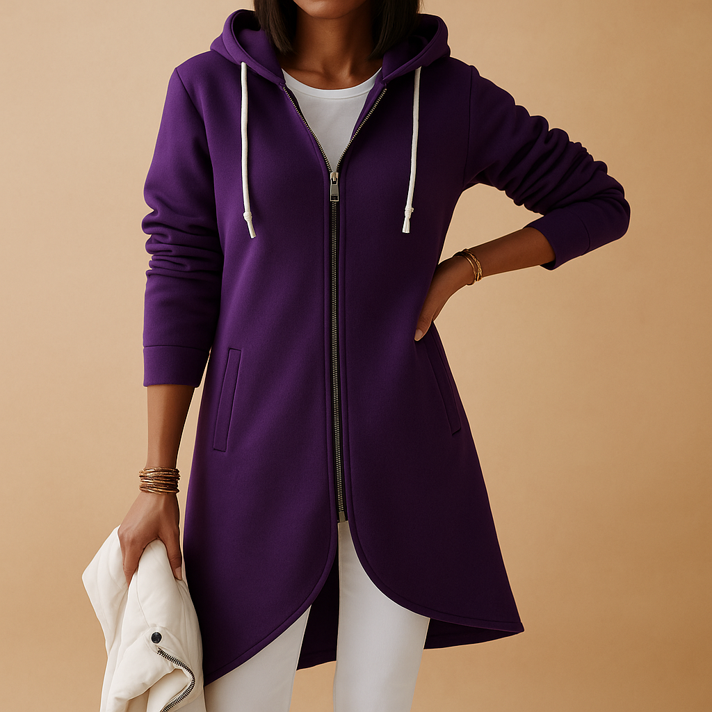 Kardigan damski zapinany na zamek | Wygodny i stylowy fason na co dzień