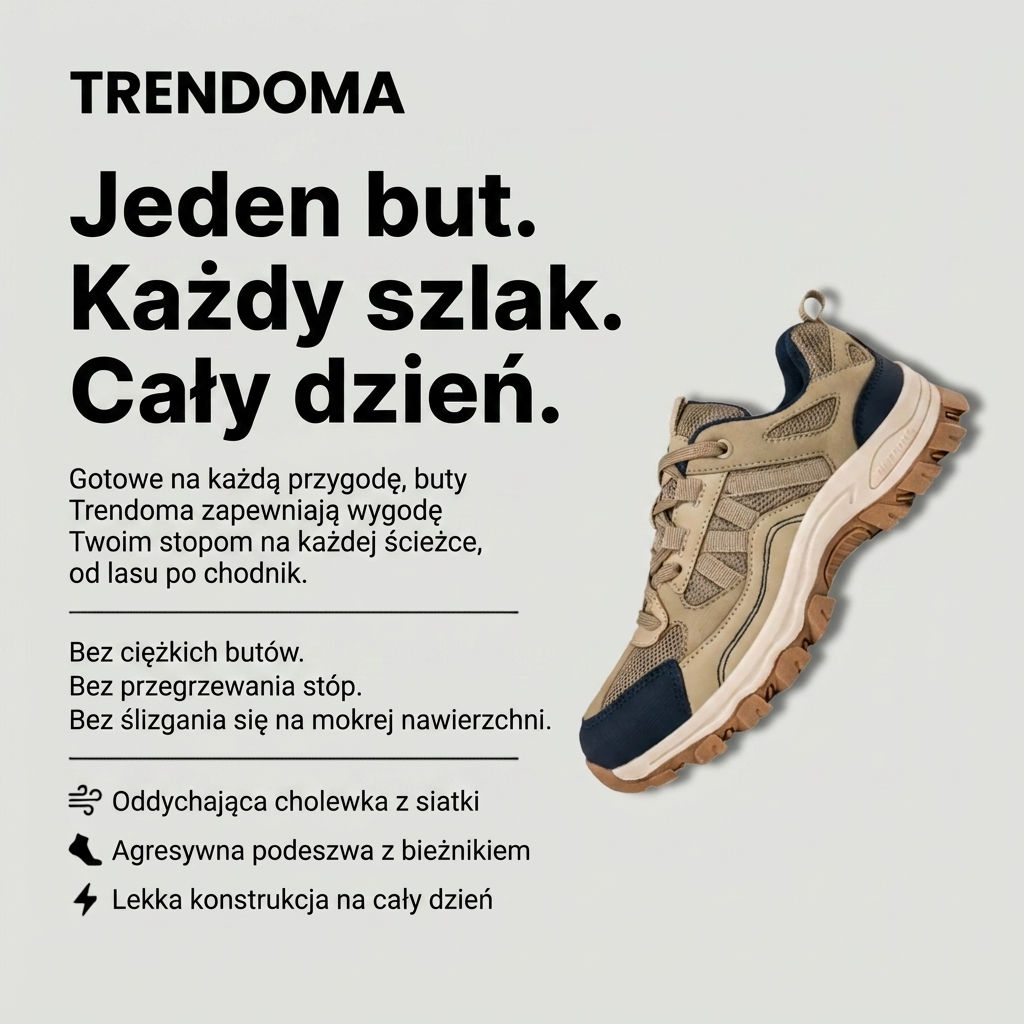 Lekkie Oddychające Buty Trekkingowe Outdoor – Przyczepność do Codziennego Użytku