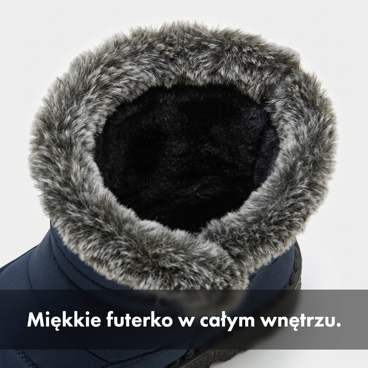 Futerko w środku śniegowców damskich