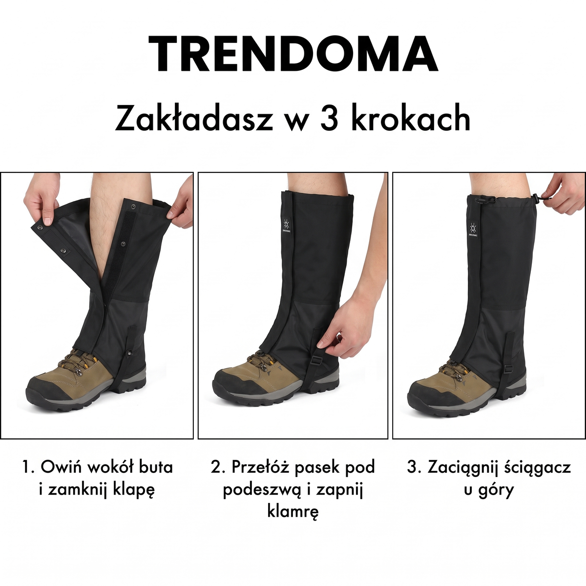 Jak założyć stuptuty w 3 krokach