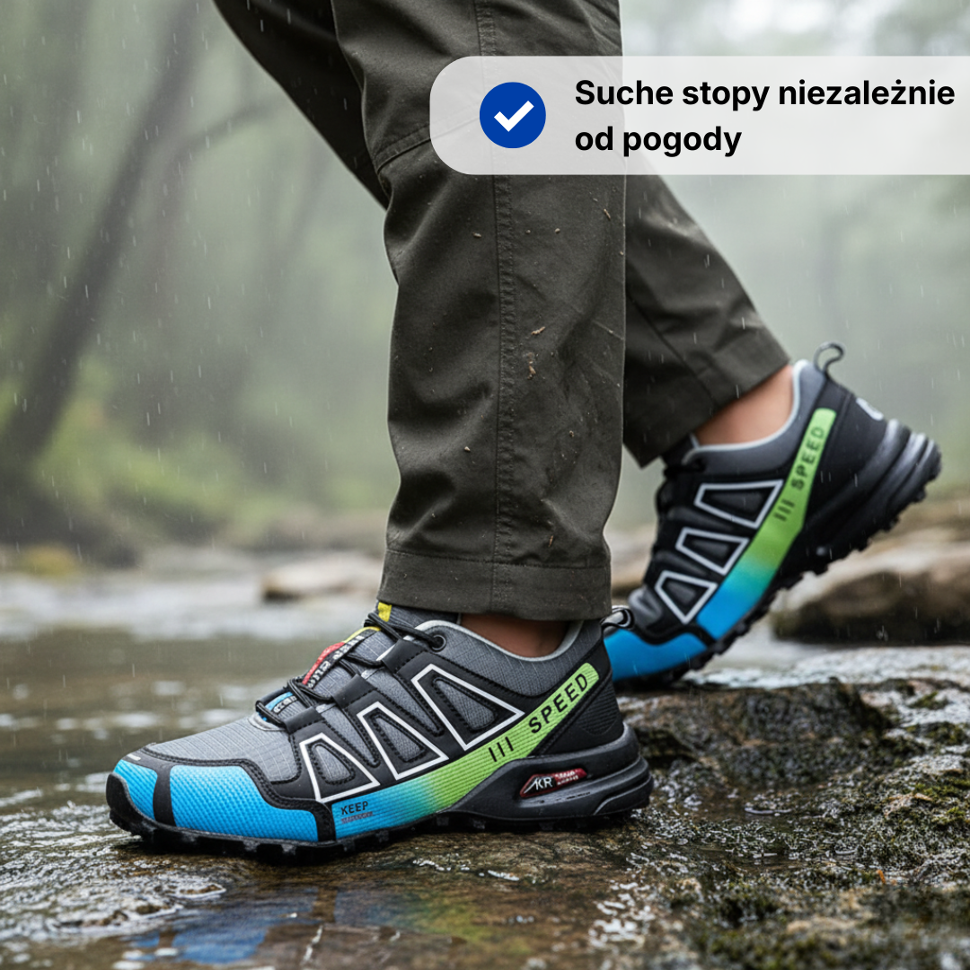 Buty trekkingowe męskie – antypoślizgowa podeszwa i ochrona przed wilgocią