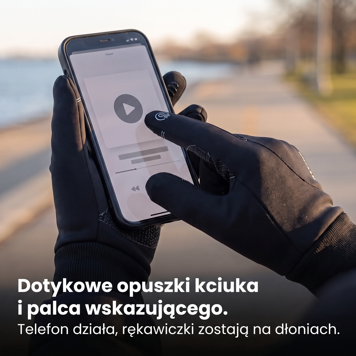 Rękawiczki dotykowe – obsługa telefonu bez zdejmowania rękawiczek