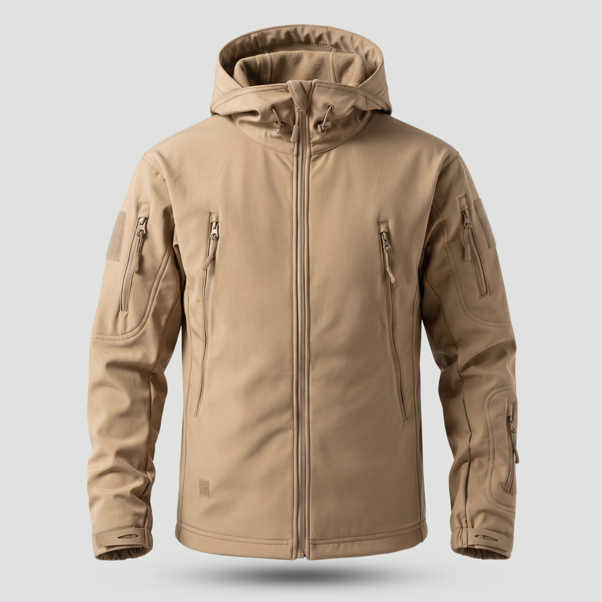 Kurtka softshell męska – wodoodporna - oddychająca - odpinany kaptur - do 4XL
