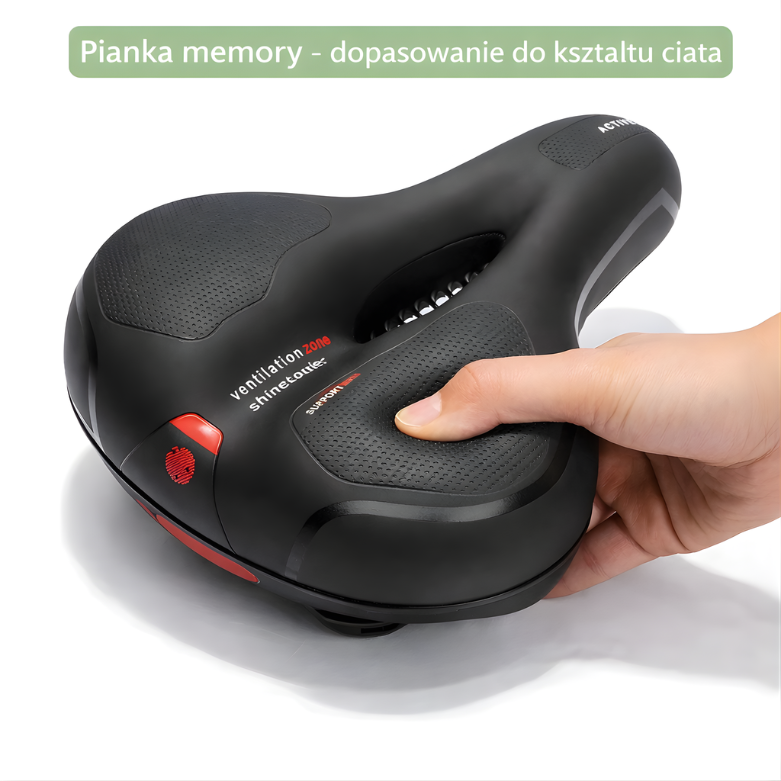 Ergonomiczne siodełko rowerowe – komfort i wsparcie podczas jazdy