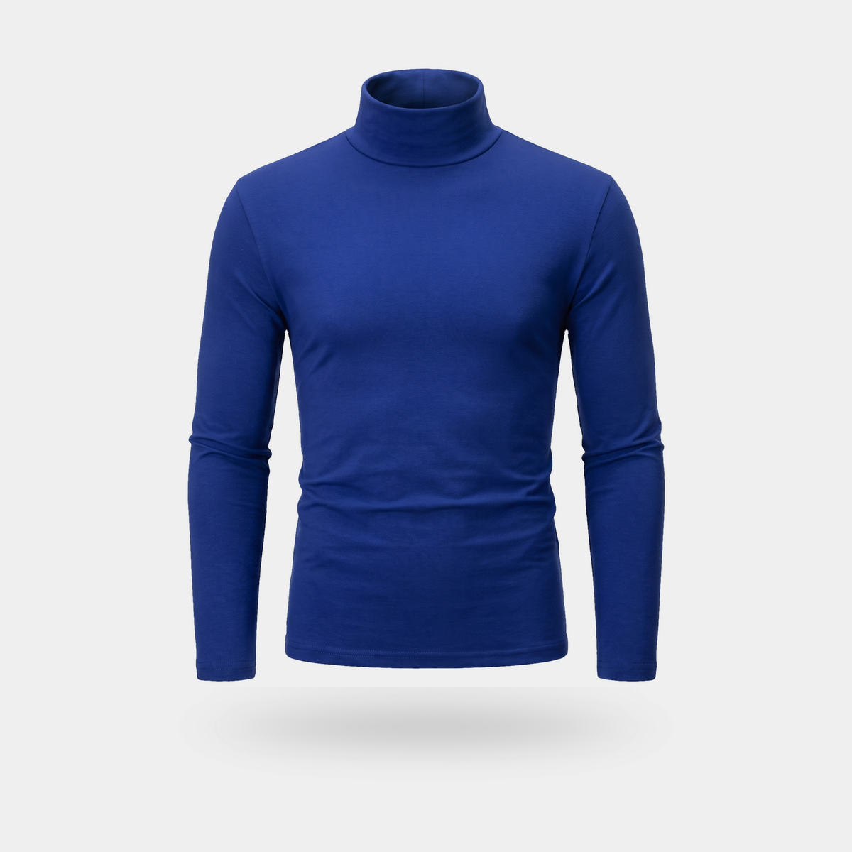 Golf męski slim fit – cienki i rozciągliwy - długi rękaw - 7 kolorów