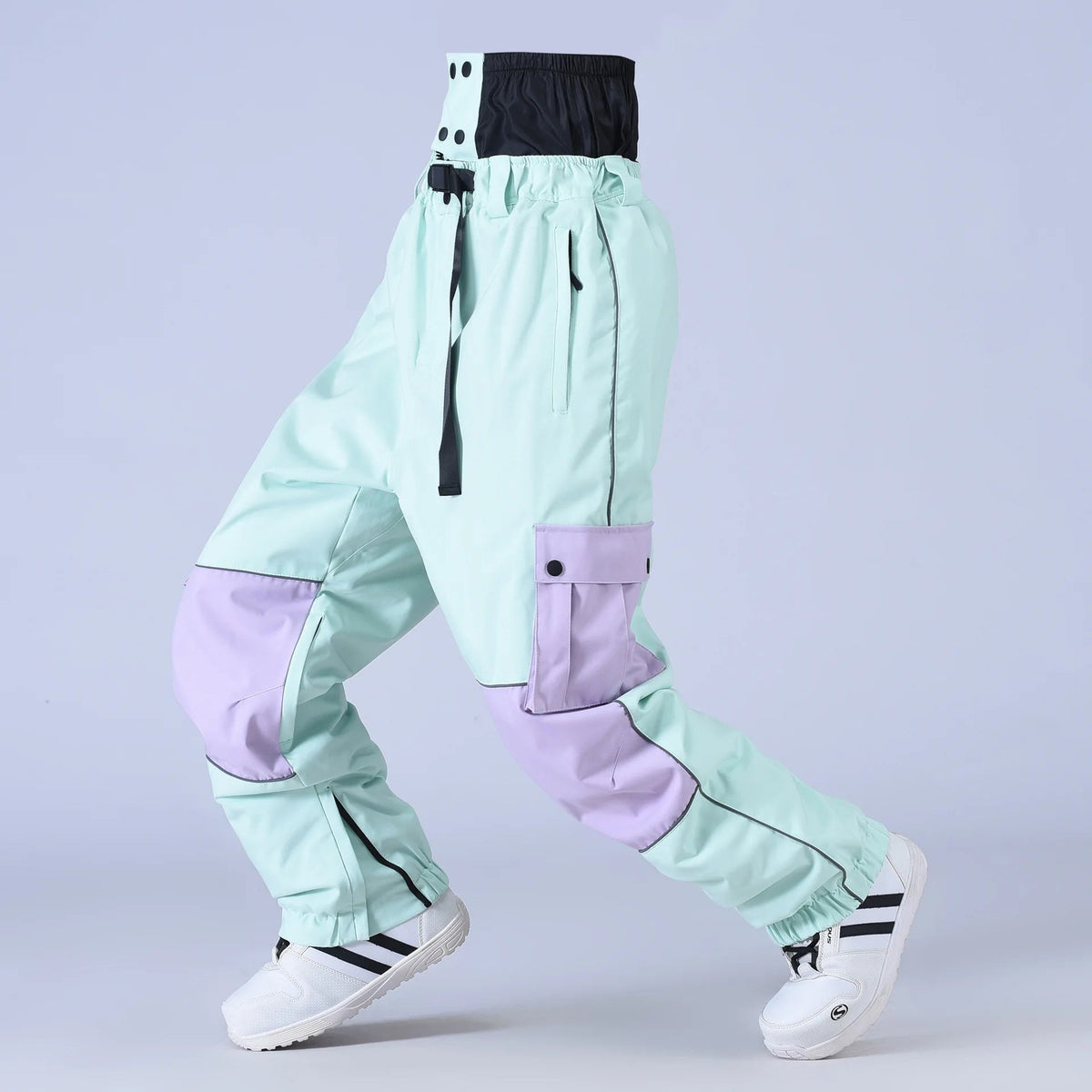 Spodnie zimowe unisex | Model outdoorowy z zamkiem