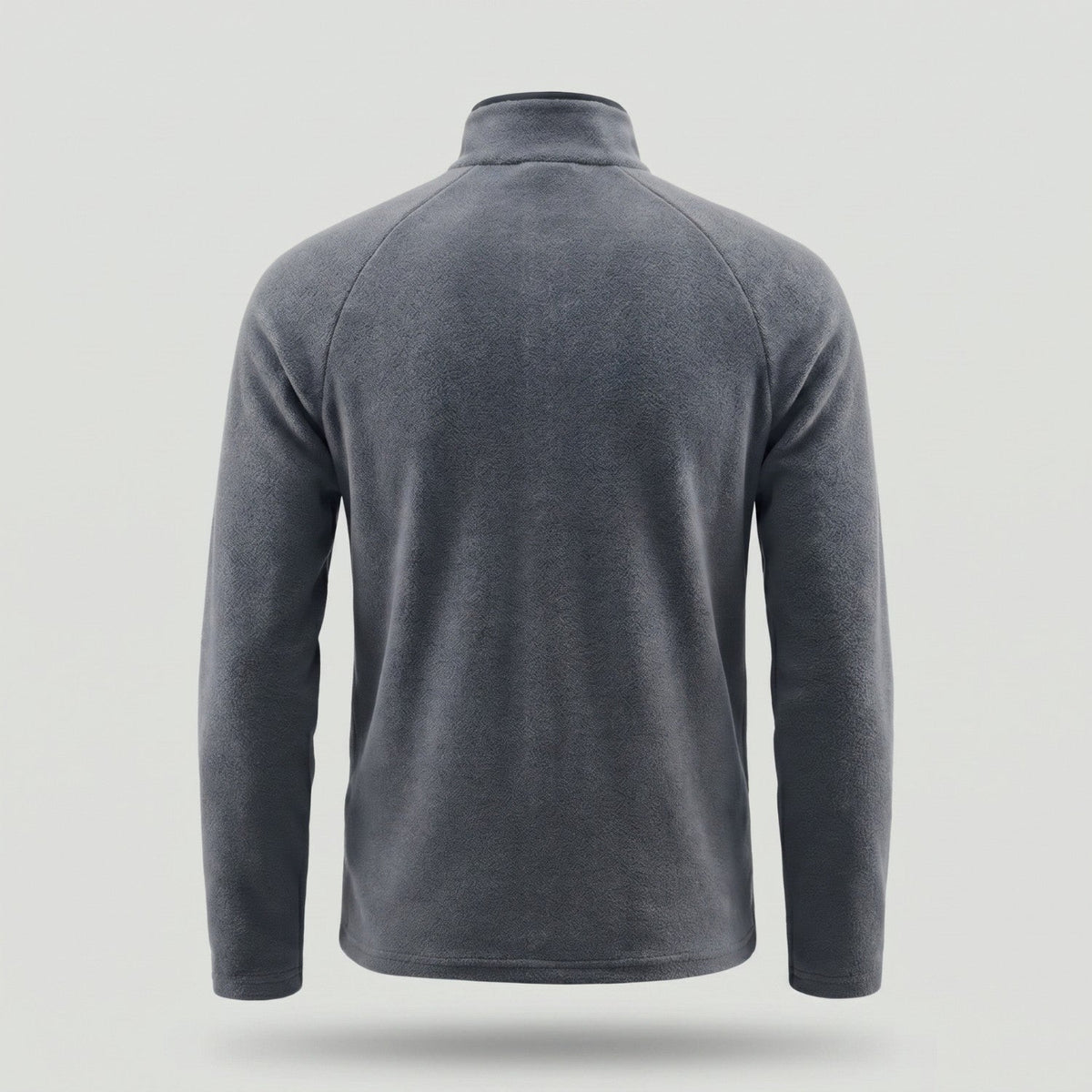 Polar męski half zip – bluza ze stójką - szybkoschnąca - odporna na mechacenie
