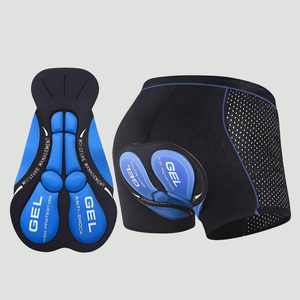 Bielizna rowerowa z wkładką żelową – oddychająca, unisex – kolarstwo i outdoor