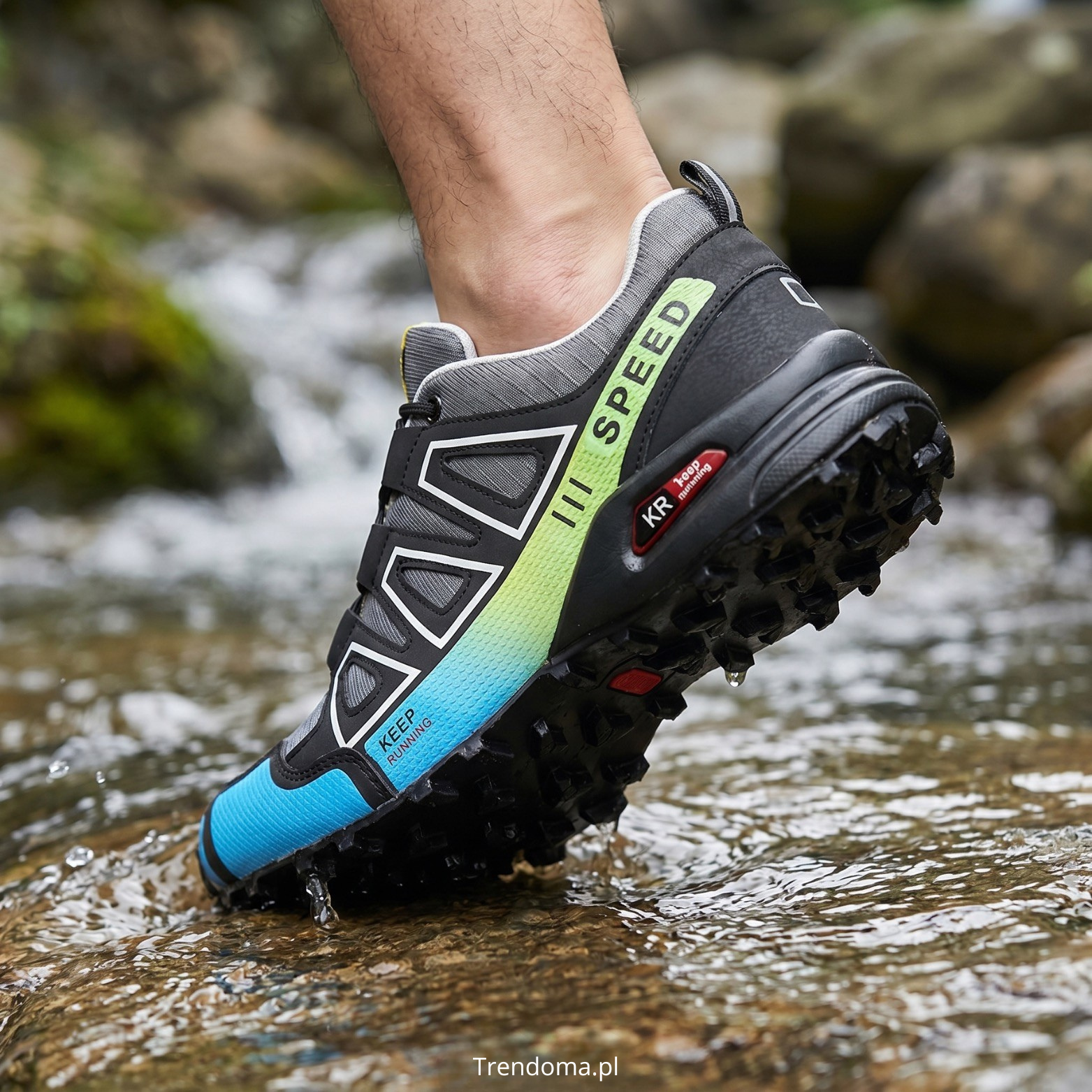 Męskie Buty Trekkingowe Antypoślizgowe na Każdy Teren – Buty Outdoor do Chodzenia