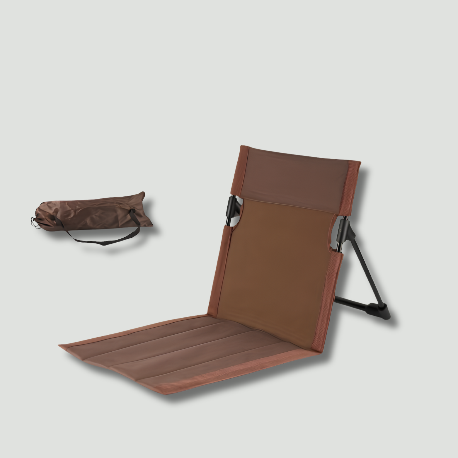Ultralekkie Aluminiowe Składane Krzesło Kempingowe – Przenośny Fotel Księżycowy na Plażę i Outdoor