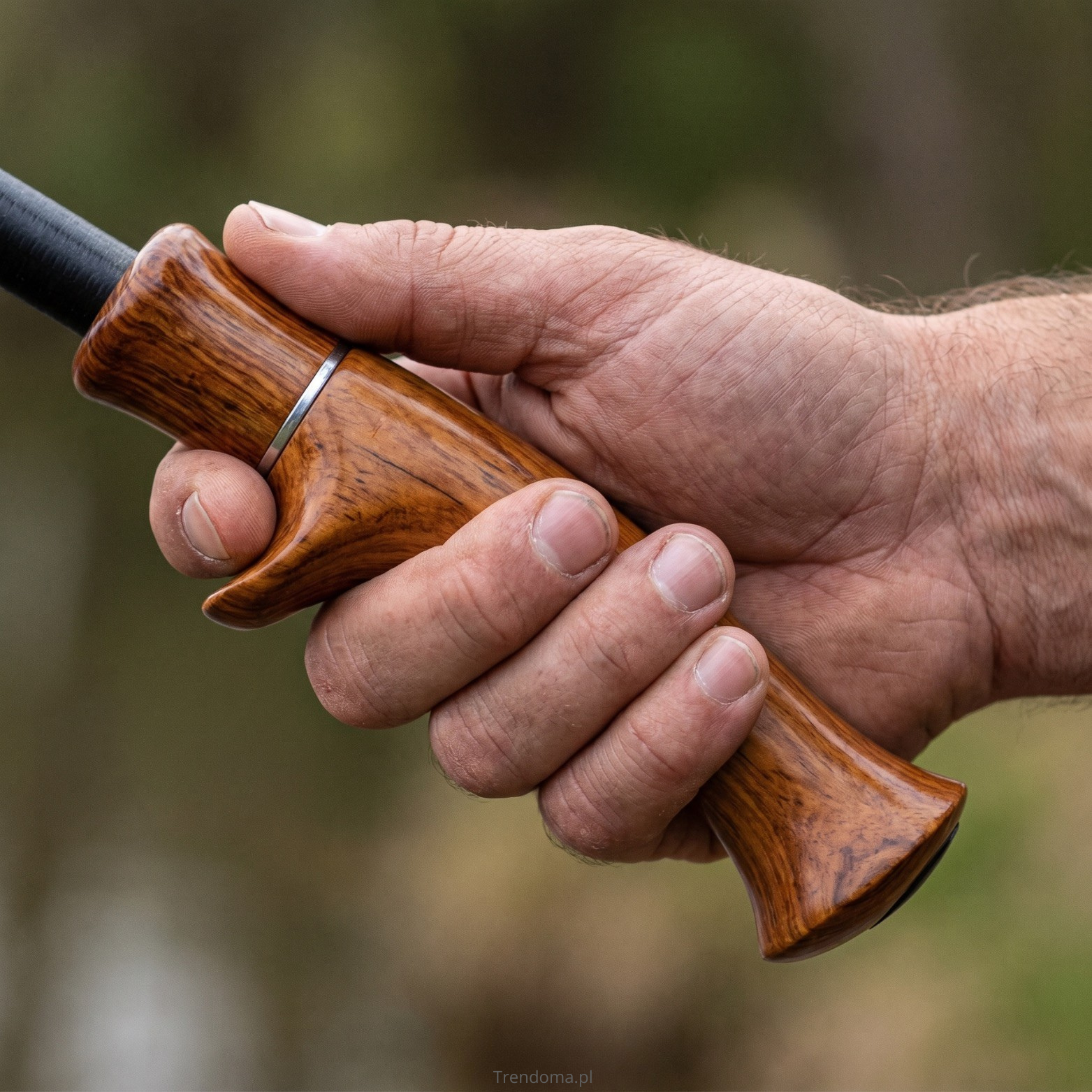 Wędka teleskopowa 160 cm – włókno szklane z korkiem – spinning i casting