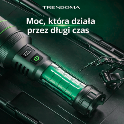 Latarka LED z regulowanym zoomem – do zastosowań outdoorowych