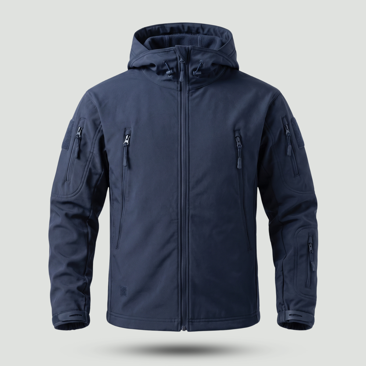 Kurtka softshell męska – wodoodporna - oddychająca - odpinany kaptur - do 4XL