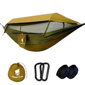 Hamak outdoorowy 3 w 1 – Moskitiera – Osłona przeciwsłoneczna