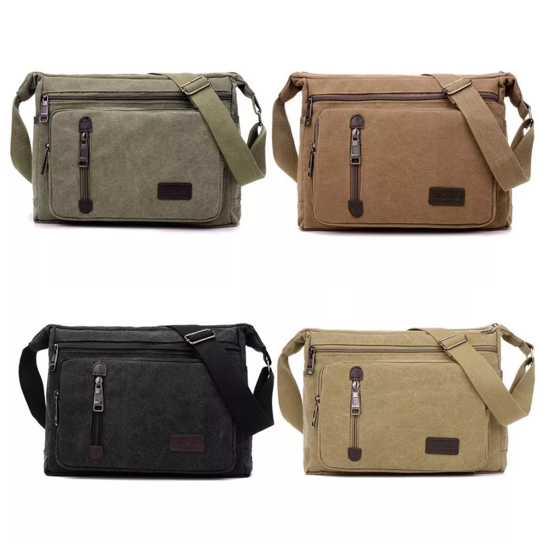 Torba na ramię outdoorowa – regulowany pasek do 150 cm – unisex