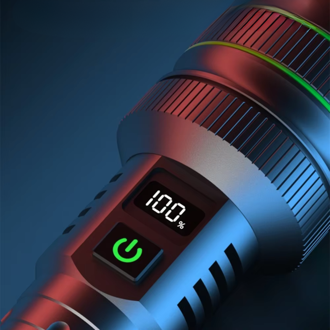 Latarka LED z regulowanym zoomem – do zastosowań outdoorowych