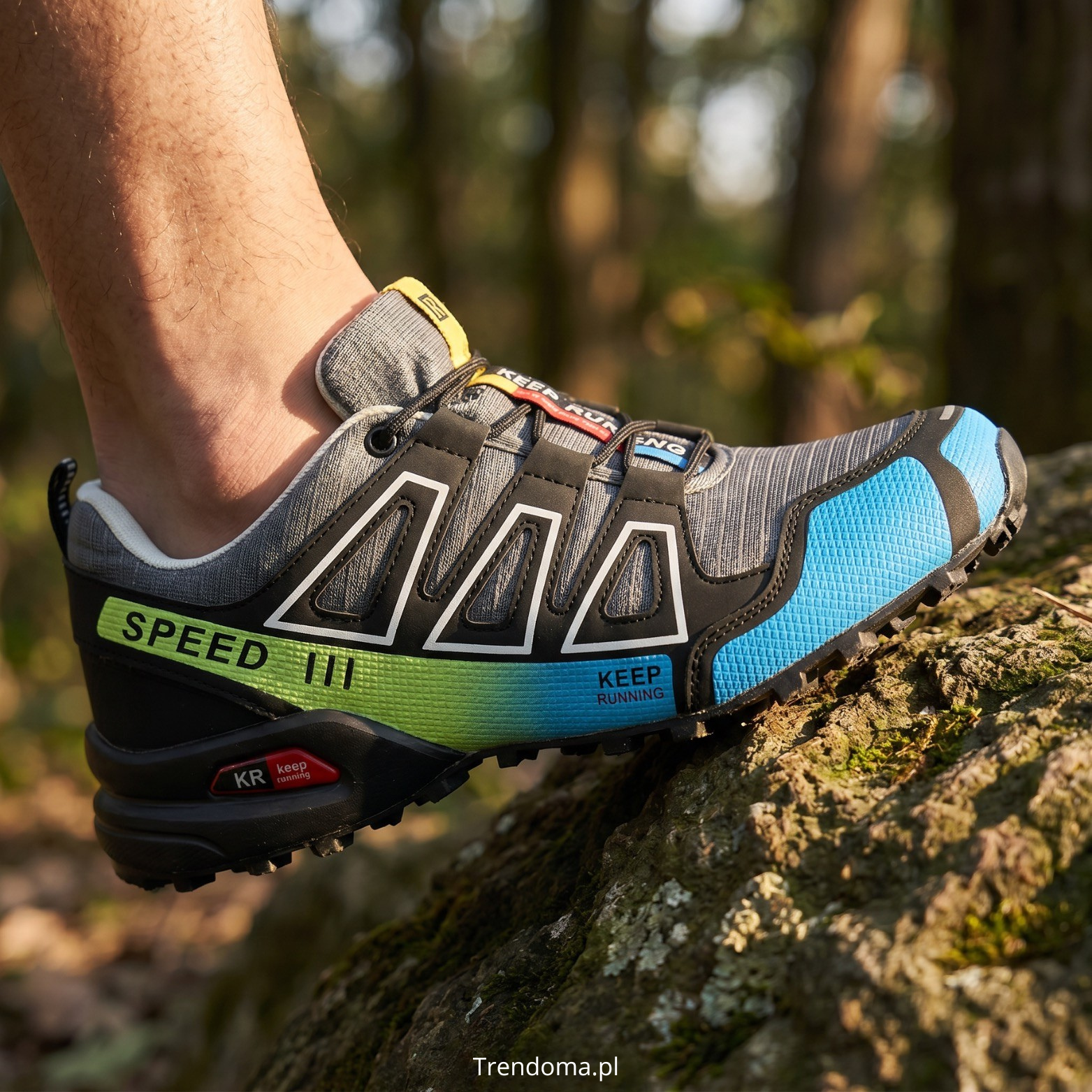 Męskie Buty Trekkingowe Antypoślizgowe na Każdy Teren – Buty Outdoor do Chodzenia