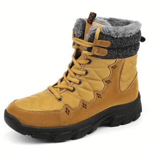Buty zimowe męskie | Model sznurowany do codziennego użytku