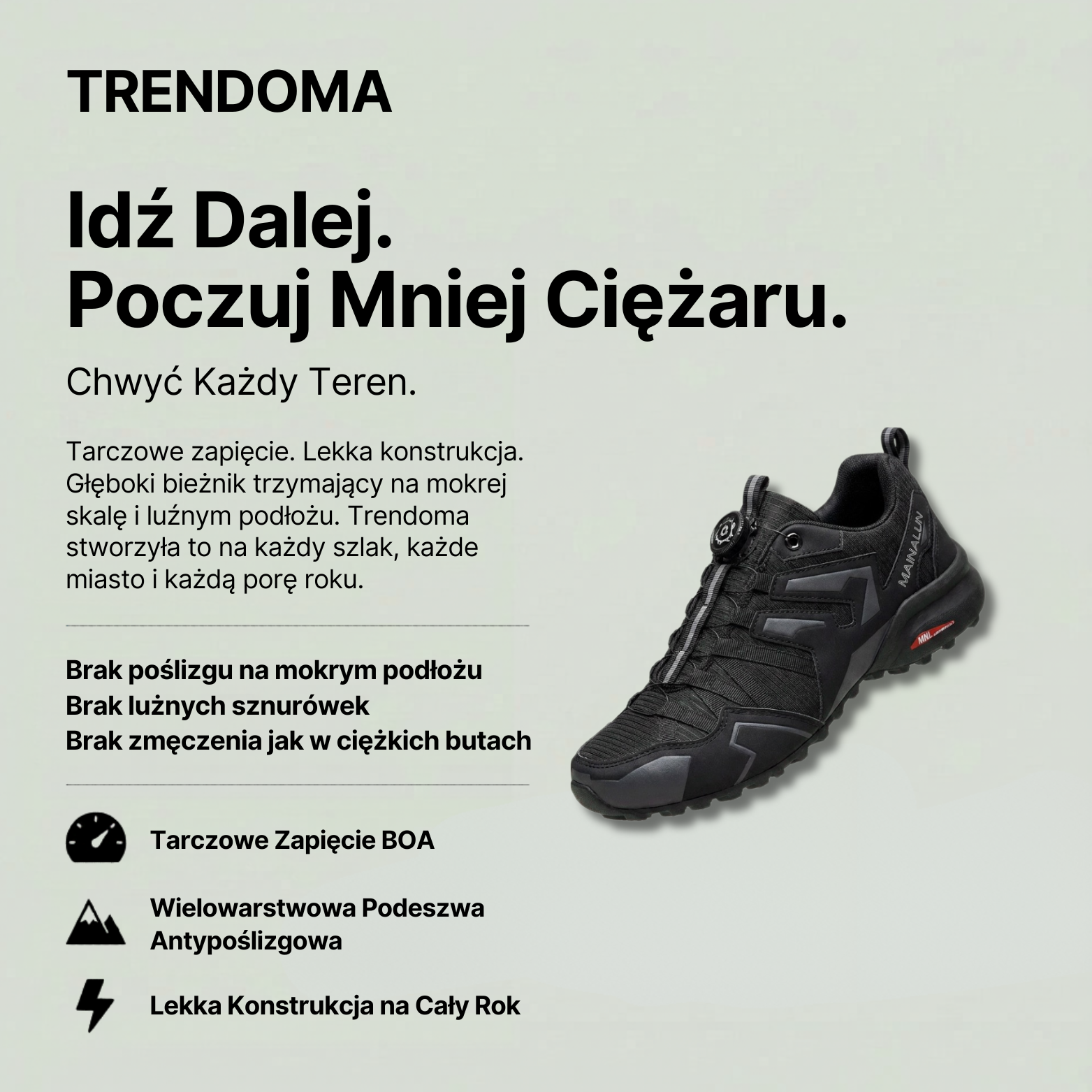 Męskie buty trekkingowe – wygodny model do aktywności outdoorowych