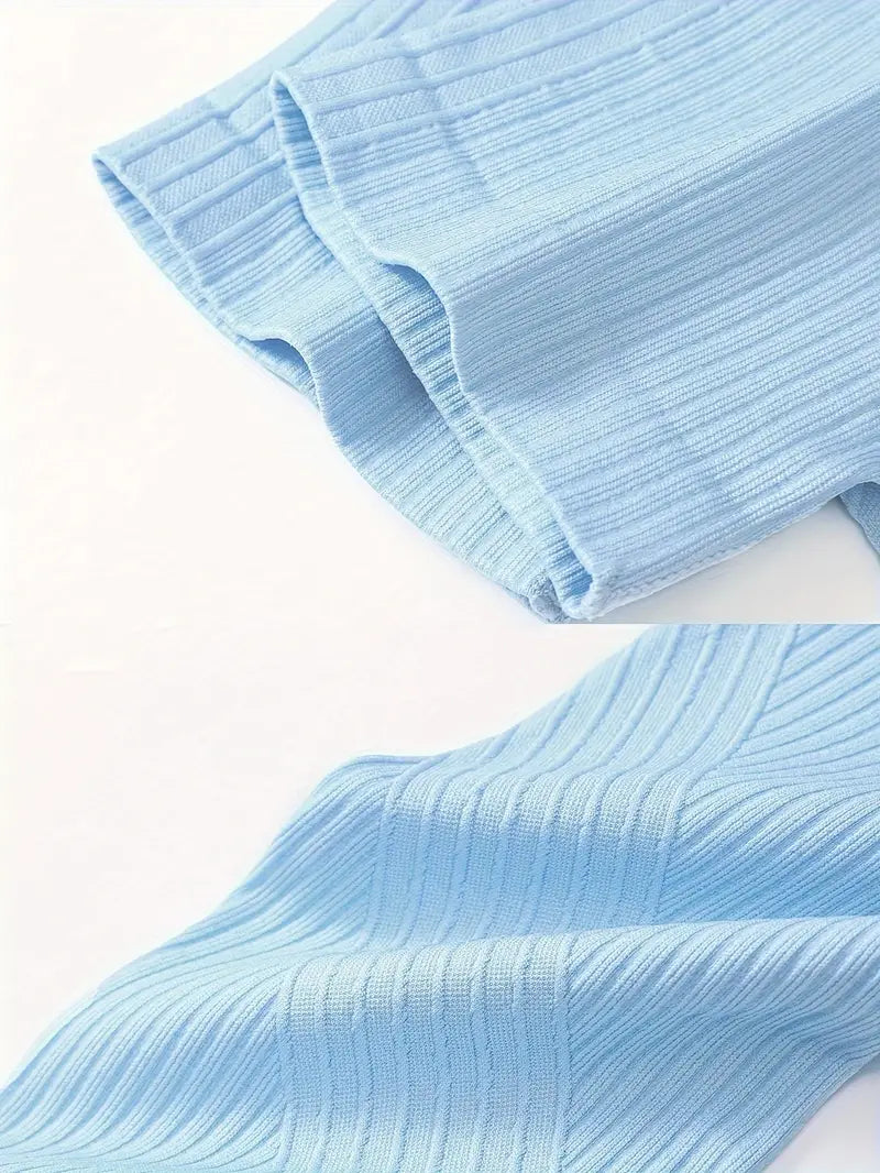 Zestaw sportowy damski 2-częściowy | Top i legginsy z wysokim stanem