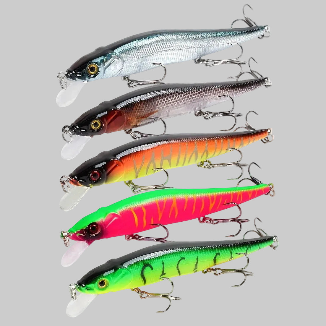 Tonąca przynęta minnow – twarda przynęta do połowów słodko- i słonowodnych